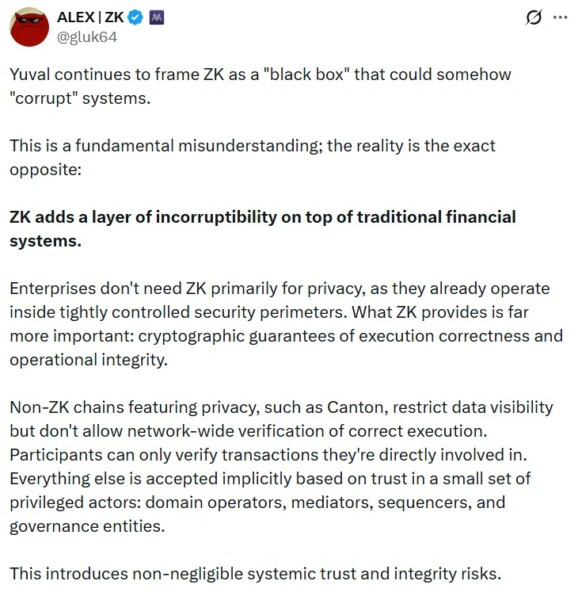 Decentralization, Privacy, Consensus, zk-Rollup, Tokenization, Features, Canton