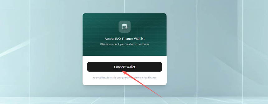 RAX Finance登录页面