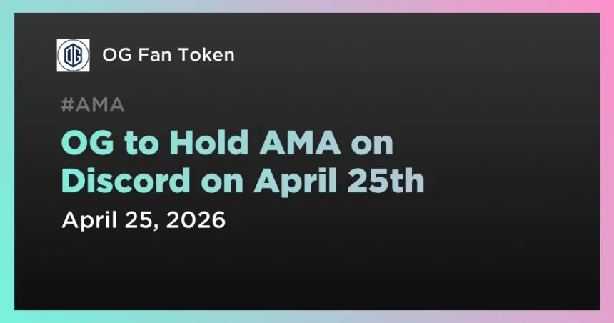 AMA Announcement Graphic