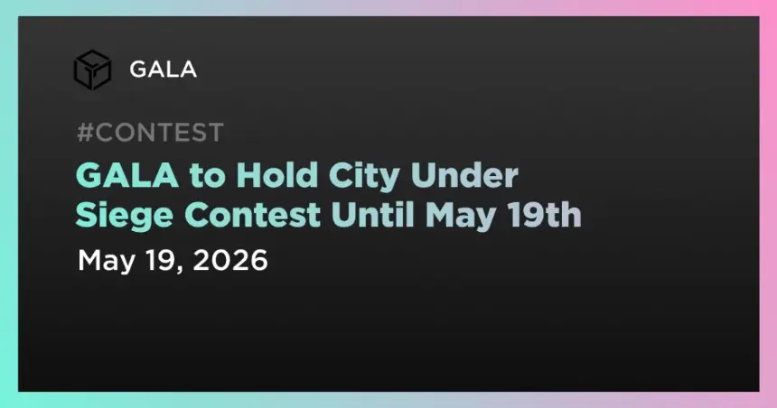 City Under Siege Contest