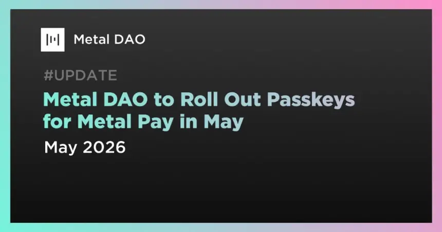 Metal DAO and Metal Pay related visual