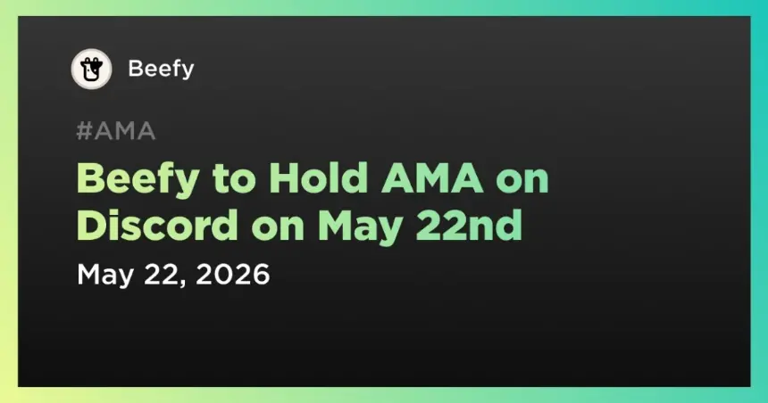 AMA Announcement
