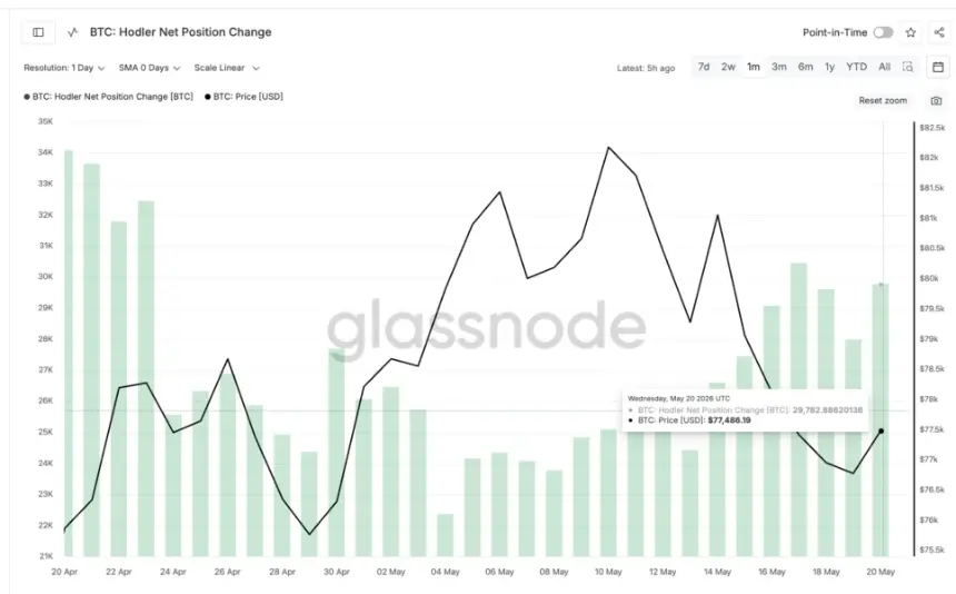 Hodler Net Position Change