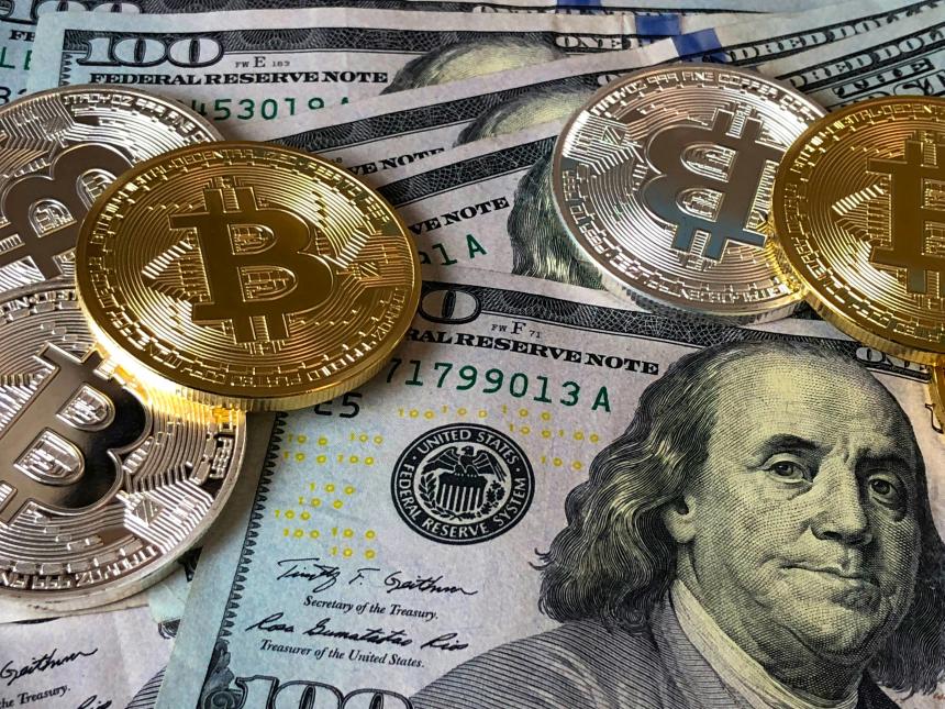 Digital financial transactions on screen