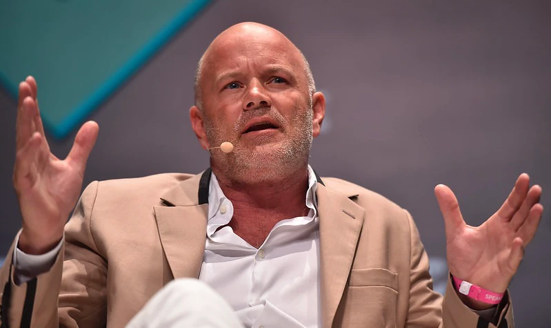 Mike Novogratz, pictured in 2018 at a conference in Hong Kong.