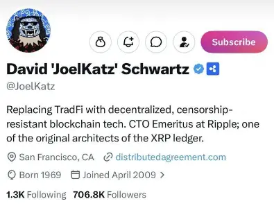 Ripple 前 CTO 的个人资料转变为 Meme Coin Avatar 引发了关于影响者责任的争论