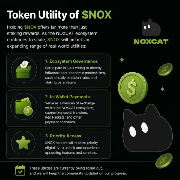 NOXCAT Positions Staking as Long-Term Ecosystem Alignment, Not a Short-Term Yield Game