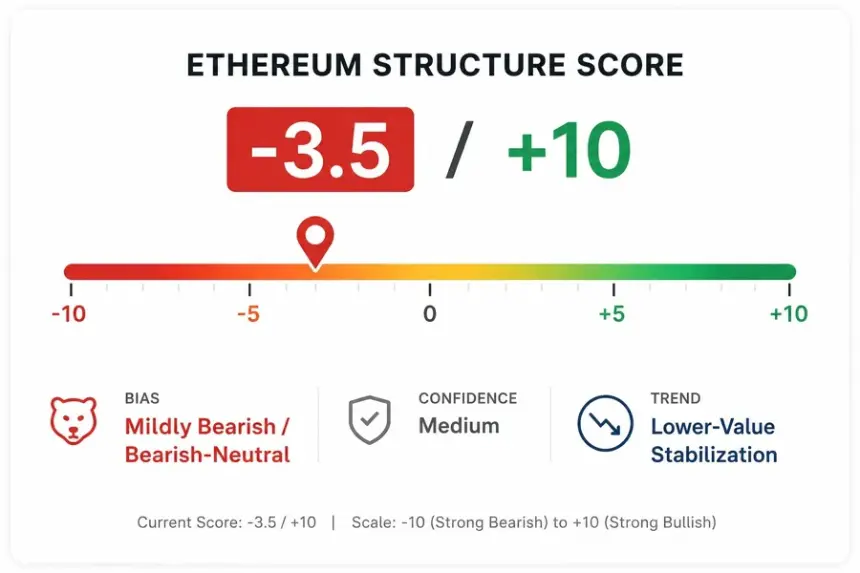 Ethereum's score today at investingLive.com
