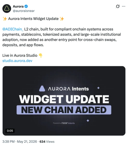 Aurora platform update