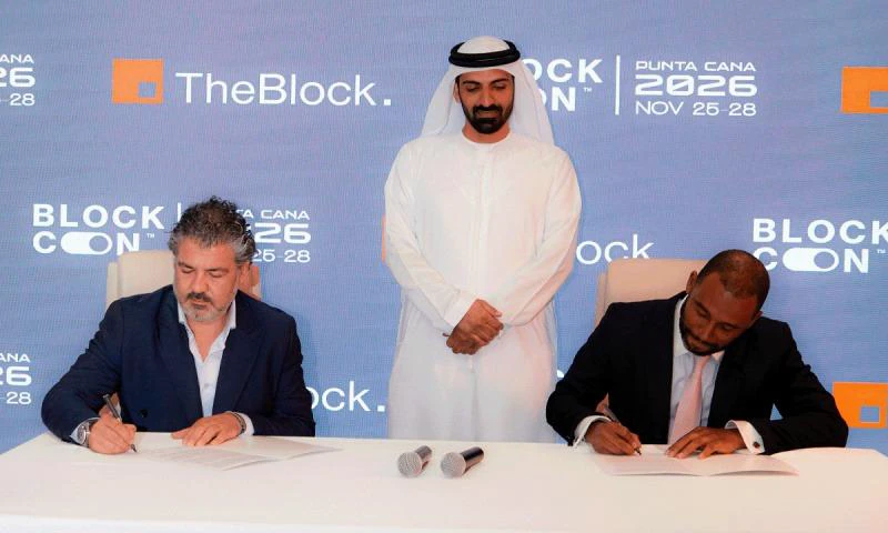 BlockCon partnership agreement signing