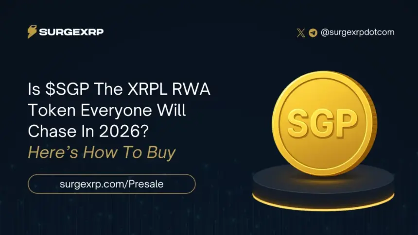 SurgeXRP presale crosses 10% soft cap, this could be the XRPL RWA token to watch in 2026 - 2
