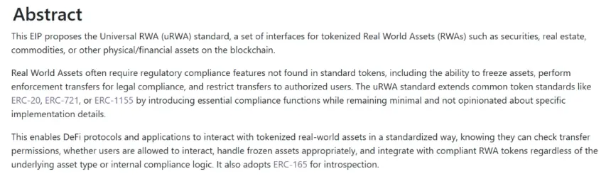Diagram showing token control functions like freezing and whitelisting, appealing to institutions.