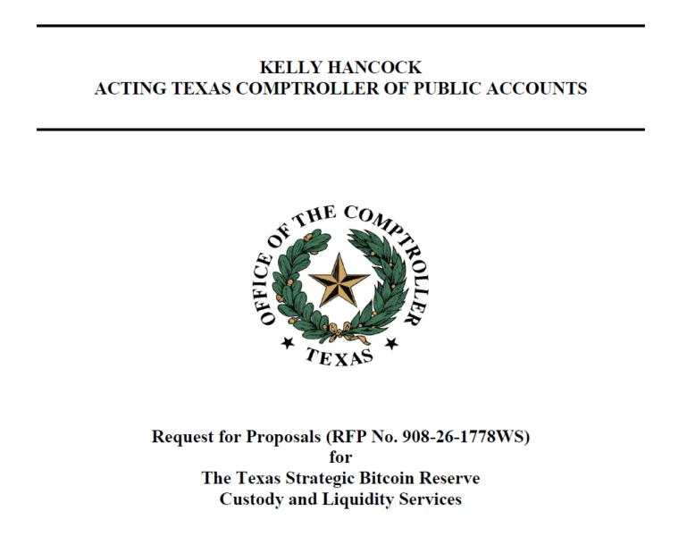 RFP issued by the Texas Comptroller of Public Accounts.