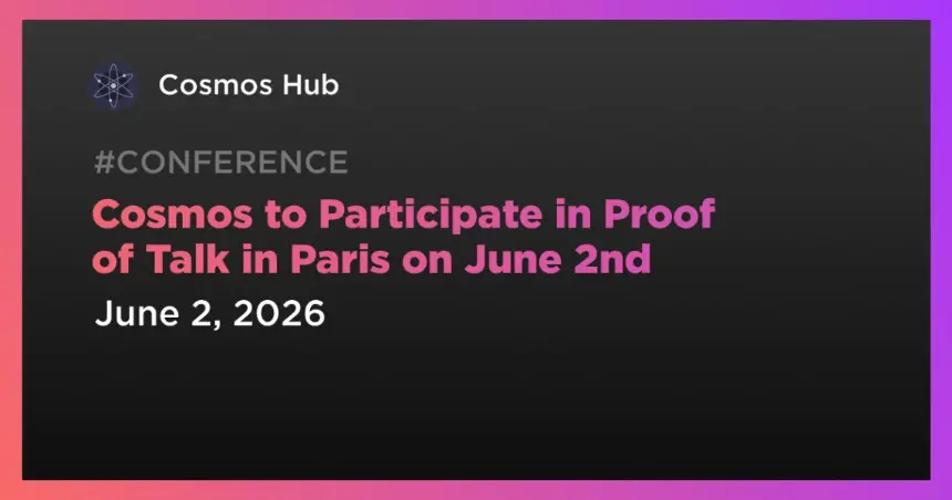 Proof of Talk Event Visual