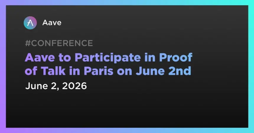 Proof of Talk Event