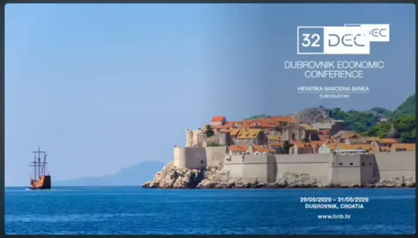 Christopher Waller speaking at the Dubrovnik Economic Conference
