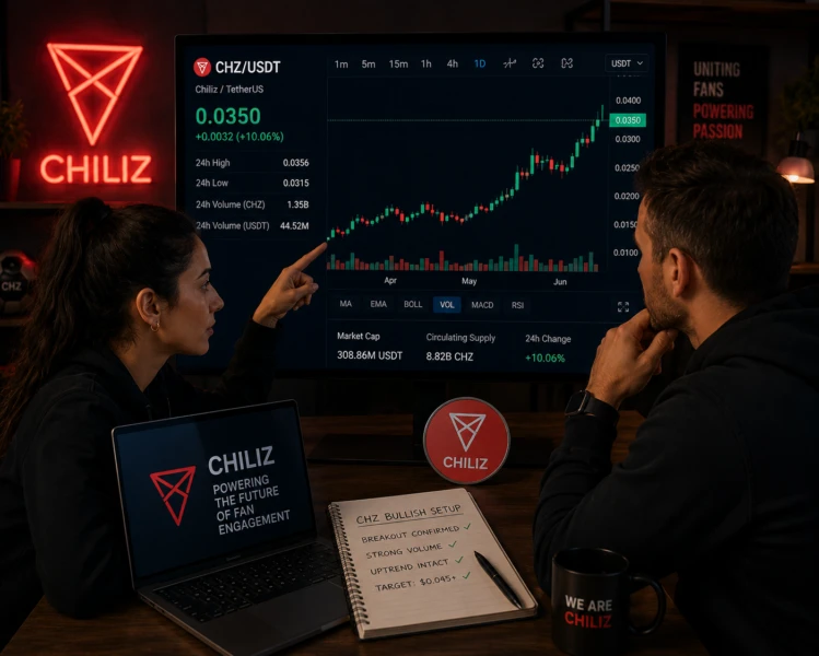Analyst observing a bullish Chiliz price action