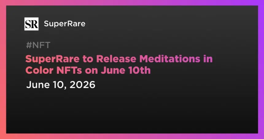 Meditations in Color NFT Collection Preview