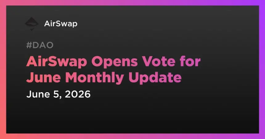 June Update Announcement Graphic