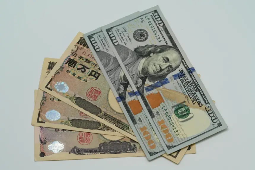 Conceptual image representing digital finance and blockchain technology.