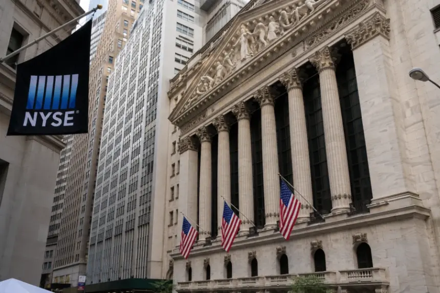 A chart or image related to stock market movements and cryptocurrency derivatives