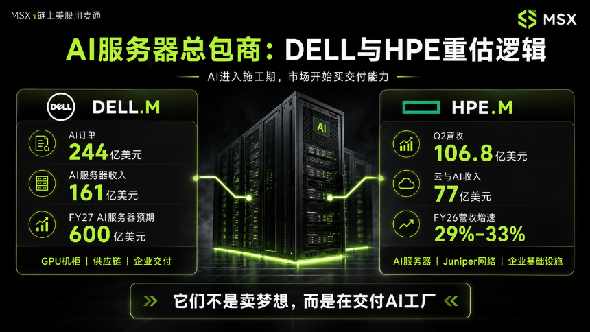 AI数据中心内部高速网络连接示意图