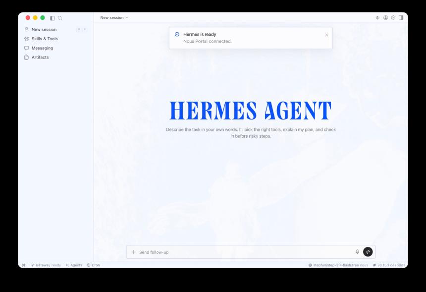 Hermes Ends AI Agent Terminal Era With Release of Official Desktop App
