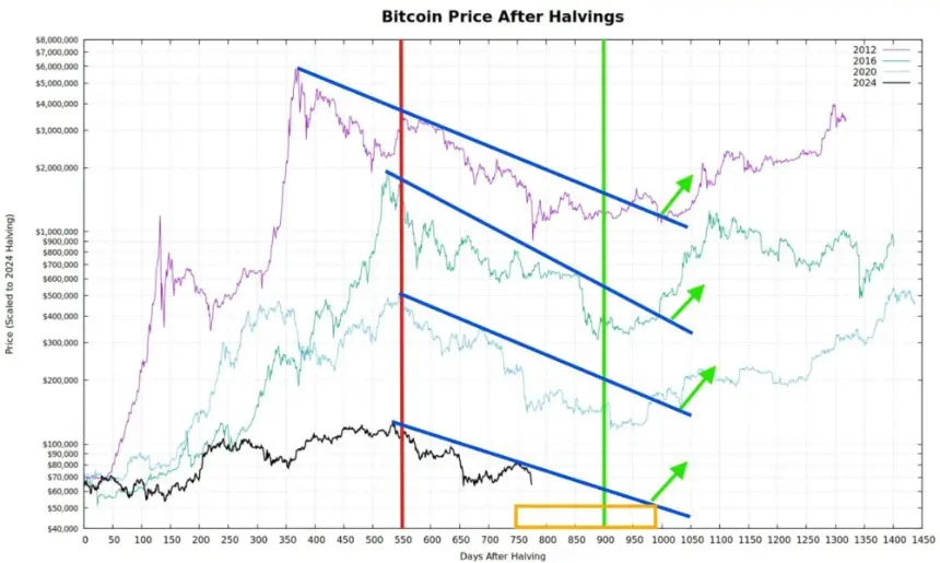 Bitcoin Halving Cycle Chart