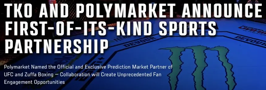 UFC prediction market partnership
