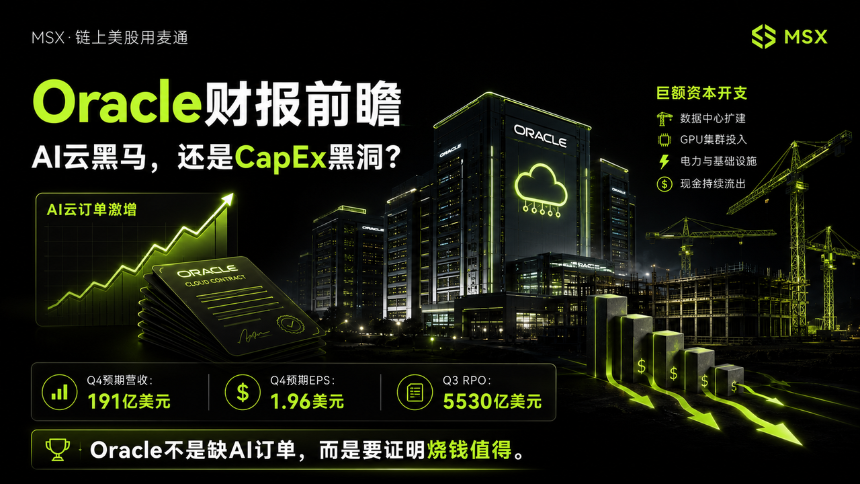 Oracle财报揭示AI云订单激增背后的资本挑战：烧钱换增长还是高回报投资？