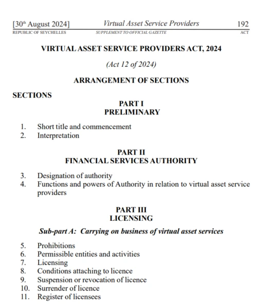 Seychelles Ministry of Finance Statement