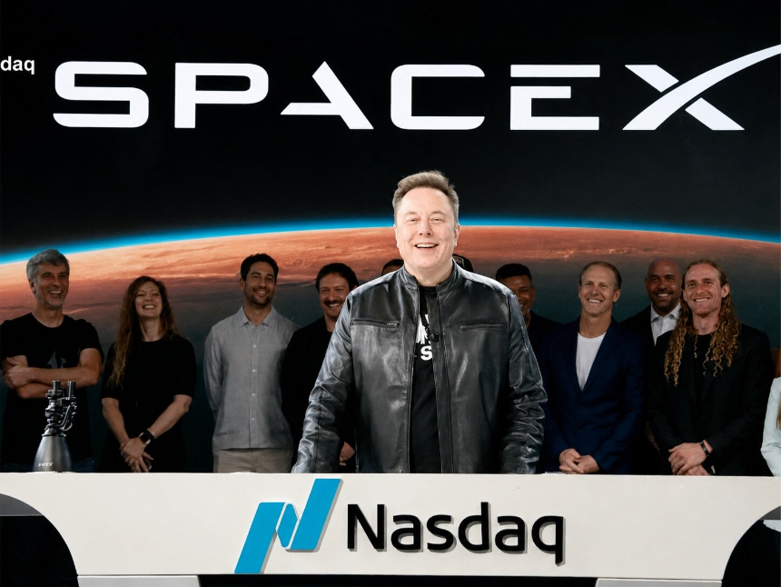 SpaceX上市首日交易情况