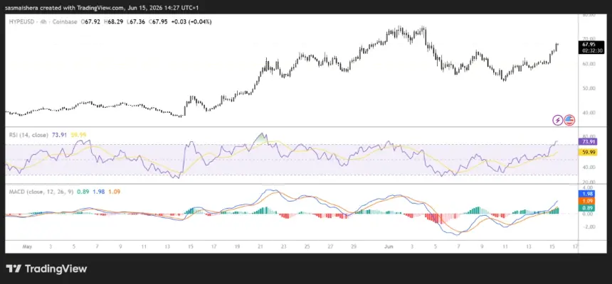 COINBASE:HYPEUSD 4H Chart
