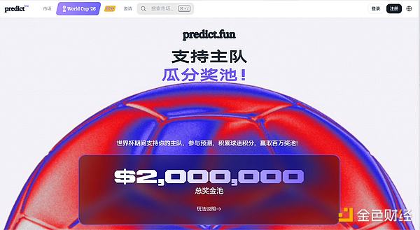 Predict.fun推出世界杯专项激励活动