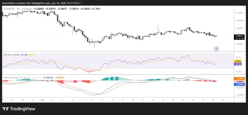 FX:DOGEUSD 4H Chart