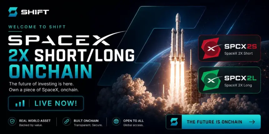 SHIFT Launches World’s First Tokenized 2X Leveraged SpaceX-Linked RWA on Solana