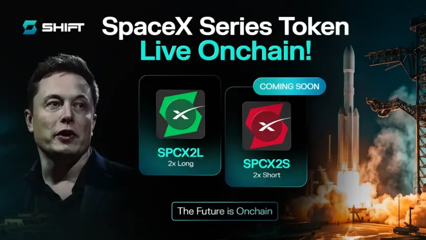 SHIFT Launches World’s First Tokenized 2X Leveraged SpaceX-Linked RWA on Solana