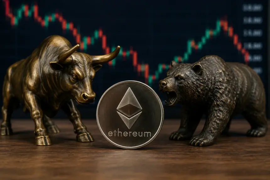 Ethereum eyes $1,400 support as Binance inflows and liquidations surge.