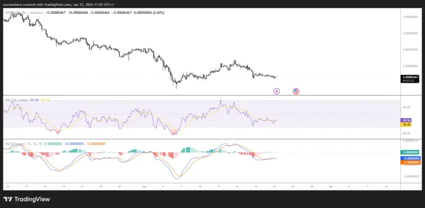 COINBASE:SHIBUSD 4H Chart