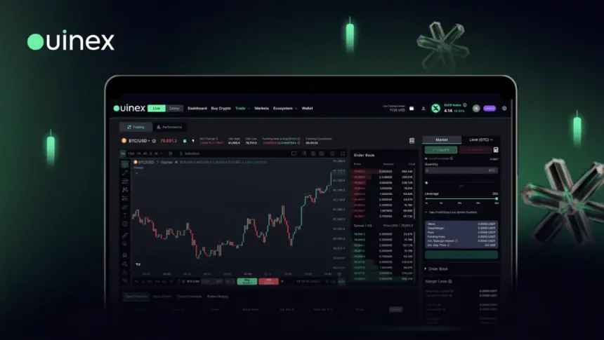 Ouinex Eliminates Commissions on TradFi Derivatives, Adopts Spread-Based Model