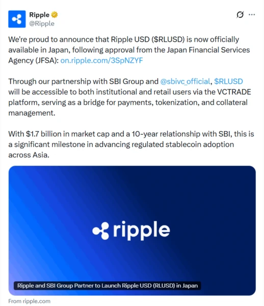 Circle and Nomura Partner to Bring USDC Stablecoin Settlement to Japanese Corporate FX Market by 2027
