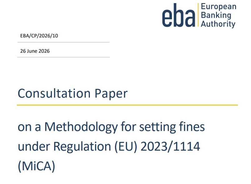 EU Watchdog EBA Unveils Heavy Fines for Crypto Violations Under New MiCA Rules
