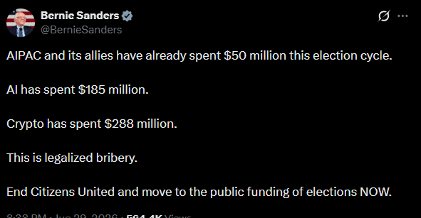 US crypto elections