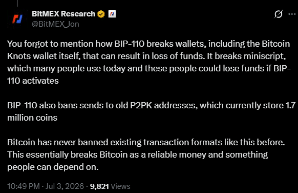 Bitcoin BIP-110
