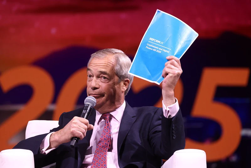 Nigel Farage Faces Scrutiny Over Undisclosed Gifts from Convicted Crypto Entrepreneur