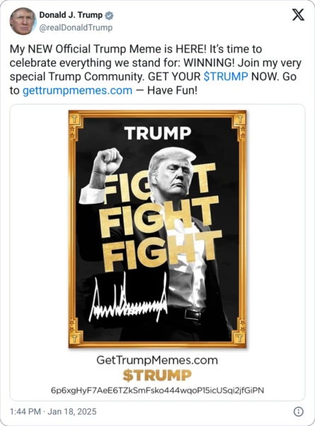 Trump-Linked Memecoins Wipe Out $3.8B in Retail Investor Losses, Report Finds