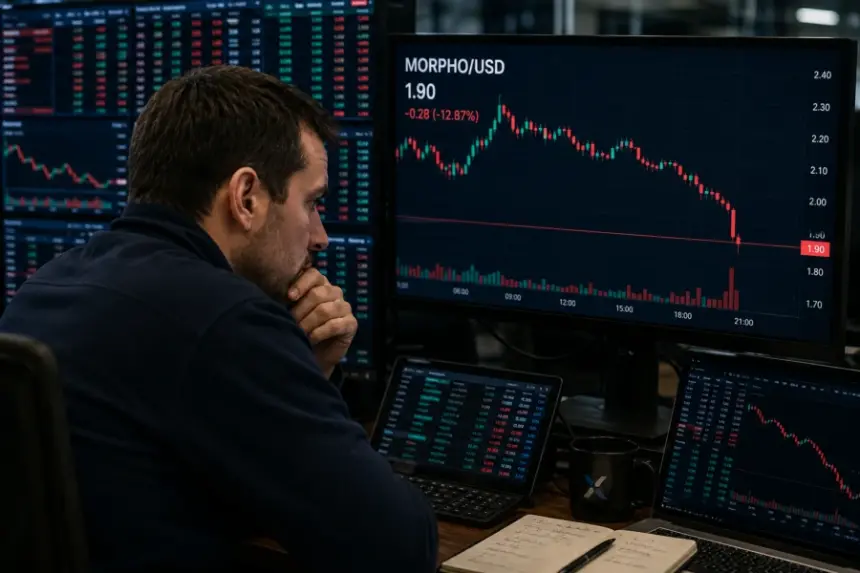 An analyst observing Morpho's price action