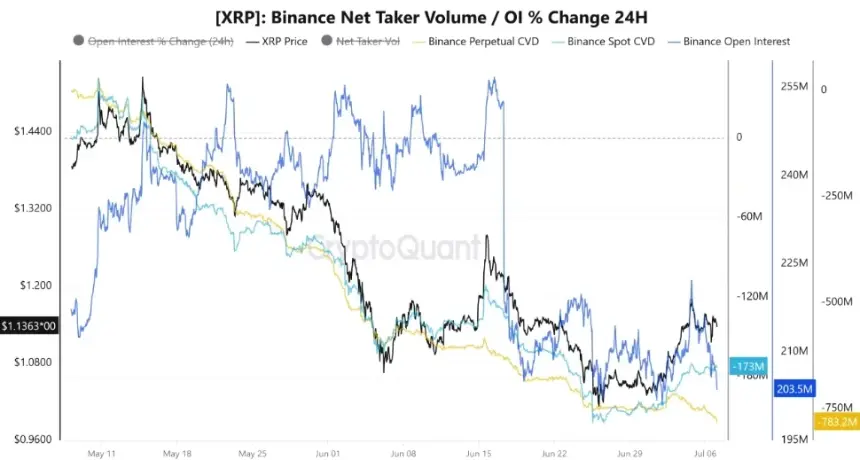 XRP on-chain data