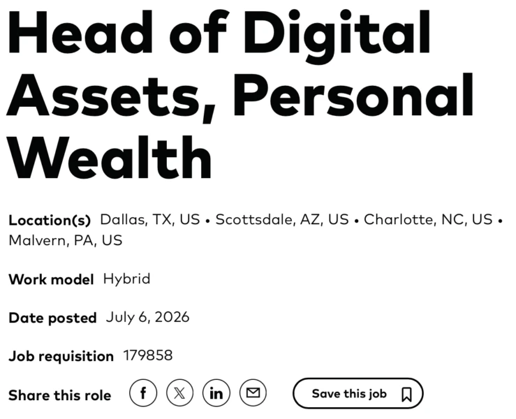 Vanguard Shifts Stance, Hires Head of Digital Assets Amid Crypto Expansion