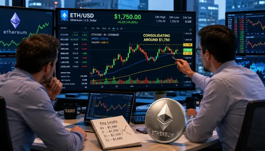 Ethereum Rebounds from $1,700 But Lacks Strong Buying Momentum to Confirm Bullish Trend